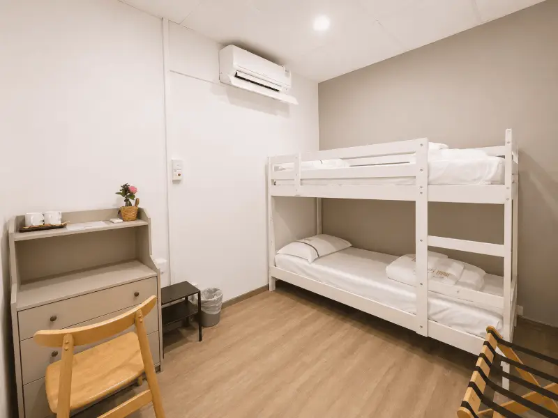 Double Room Common Bathroom at K2 Guesthouse, Singapore