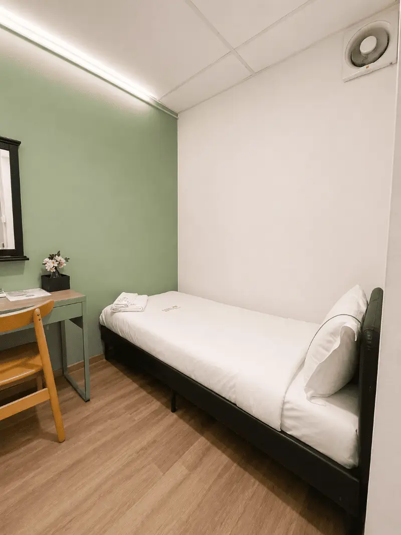 Single Room Common Bathroom at K2 Guesthouse, Singapore